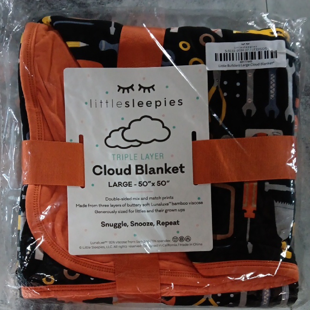 Little Sleepies Little Builders Cloud